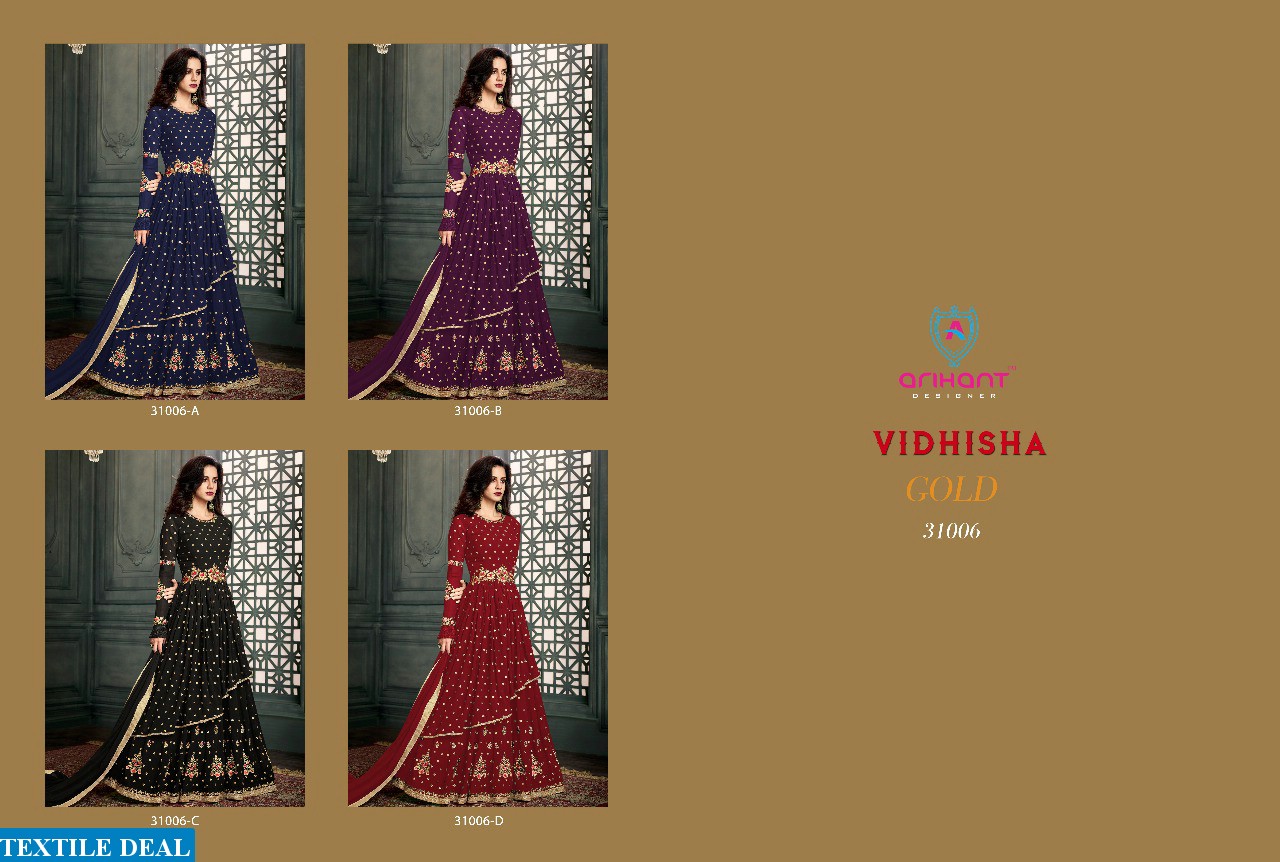 Arihant vidhisha Gold Wholesale Designer Eid collection